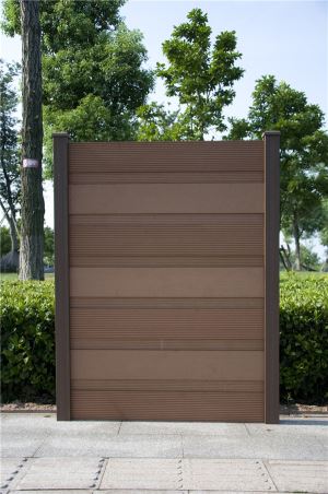 Lunga vita giardino WPC composito recinzione